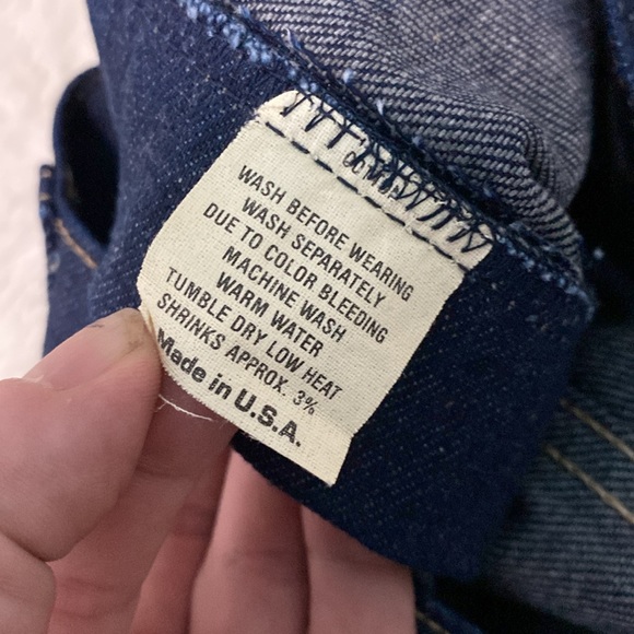 Cactus Flower blue jeans - Picture 10 of 12